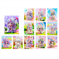 Алмазная мозаика 23х30см (Mazari) ЗЕФИРКИ NEW подрамник частичное заполнение арт.М-12162