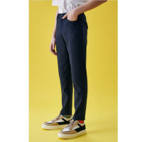 Брюки для мальчика (Bremer) Майкл приталеный силуэт размер 30/128-42/170 цвет темно-синий