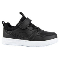 Кроссовки для мальчика (Kapika) цвет черный верх-текстиль/искусственная кожа подкладка-текстиль/натуральная кожа размерный ряд 33-37 артикул 731140-1