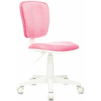 Кресло детское Бюрократ CH-W204NX розовый Velvet 36