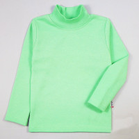 Лонгслив для девочки (Unruly) артикул 24019 р.26/98-30/116 цвет салатовый