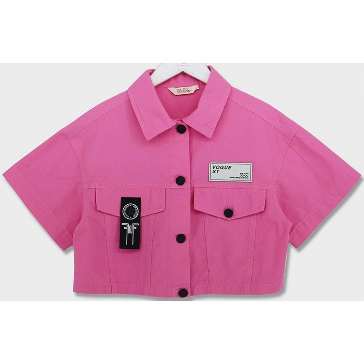 Рубашка для девочки арт.Deloras 21845 размер 38/146-44/164 цвет розовый