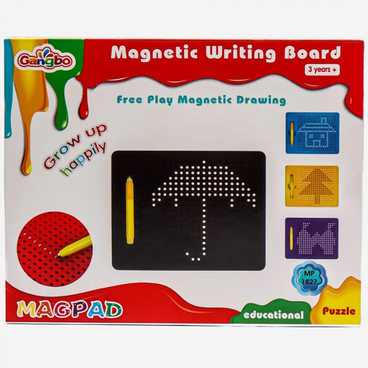 Графический планшет для рисования магнитными шариками Magpad 380 отверстий