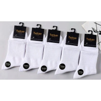 Носки мужские арт.TY9135/9701/9274 р.25-27 хлопок 80 % полиамид 15% лайкра 5% цвет белый (Turkan)