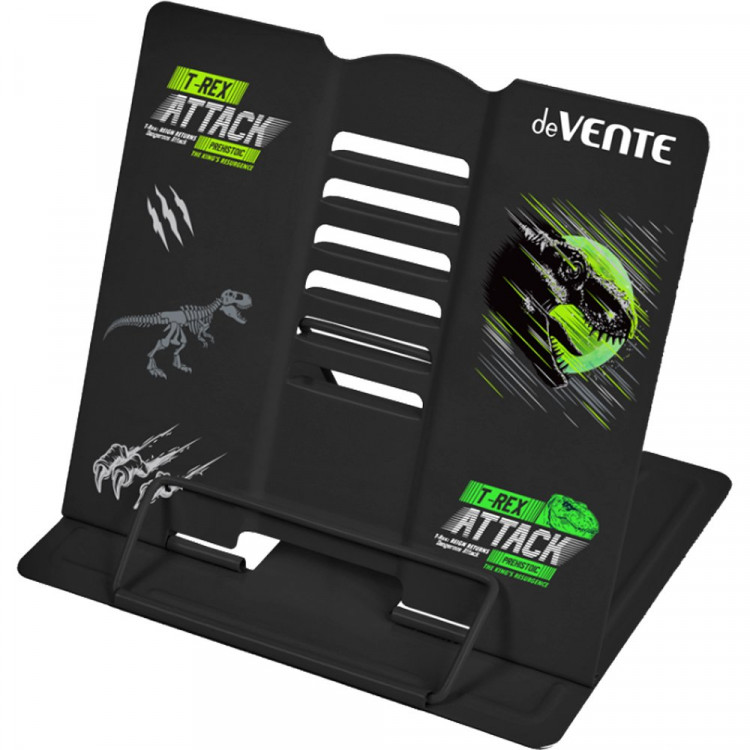 Подставка для книг (deVENTE) металл T-Rex противоскользящие ножки 15,4x15,2 см синяя арт.8063515