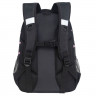 Рюкзак для девочек (Grizzly) арт.RG-568-2/1 чёрный 28х39х20 см