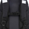 Рюкзак для девочек (Grizzly) арт.RG-568-2/1 чёрный 28х39х20 см