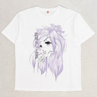 Футболка для девочки арт. DMB 0305 размер 34/134-44/164 цвет лиловый