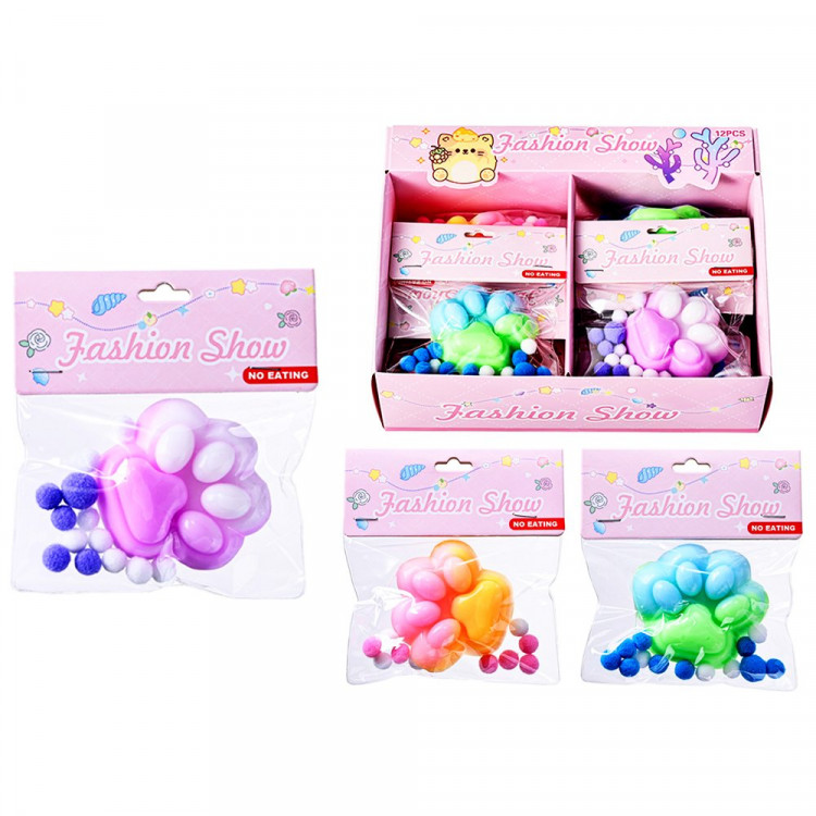 Игрушка-антистресс (Mazari) Лапки 6.5*7 см в ассортименте арт.M-20330