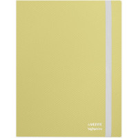 Папка на резинке А4 65мм пластик 0,35мм оливковый deVENTE sigNATURE  арт.3070501