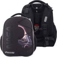 Ранец для мальчика школьный deVENTE Тьма Вселенной (Darkness of the Universe) + часы 38x28x16см арт.7033615