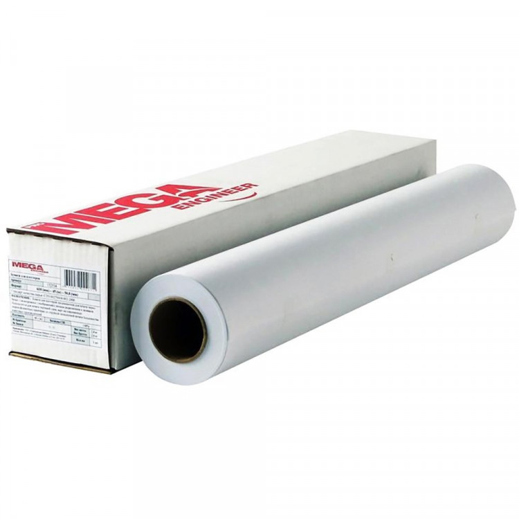 Бумага широкоформатная ProMEGA engineer 80г/кв.м 610мм* 45м 50,8мм (А1+) белизна 162% матовое покрытие