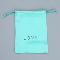 Мешок подарочный "Бирюза" атласный 18*13см арт.9280873