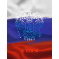 Дневник школьный  твердая обложка (Listoff) Дневник российского школьника Дизайн 4 глянцевая ламинация арт.ДУ254002