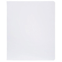 Тетрадь А5 клетка 48 листов скоба (Hatber) SoloMatte Арктический белый soft-touch ламинация запечатанный титульный лист скругленные углы арт.48Т5лВ1