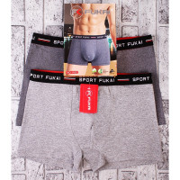 Боксеры мужские арт.613-1163 размер 50-52(4XL) 70% Хлопок 22% Бамбук 8% Спандекс цвет ассорти