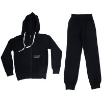 Костюм спортивный для девочки (MULTIBREND) арт.19520A-141 размер 40/152-48/176 трикотажный цвет темно-синий