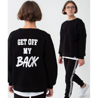 Свитшот для мальчика  GEML 122213-5 размер 30/122-44/164 цвет черный