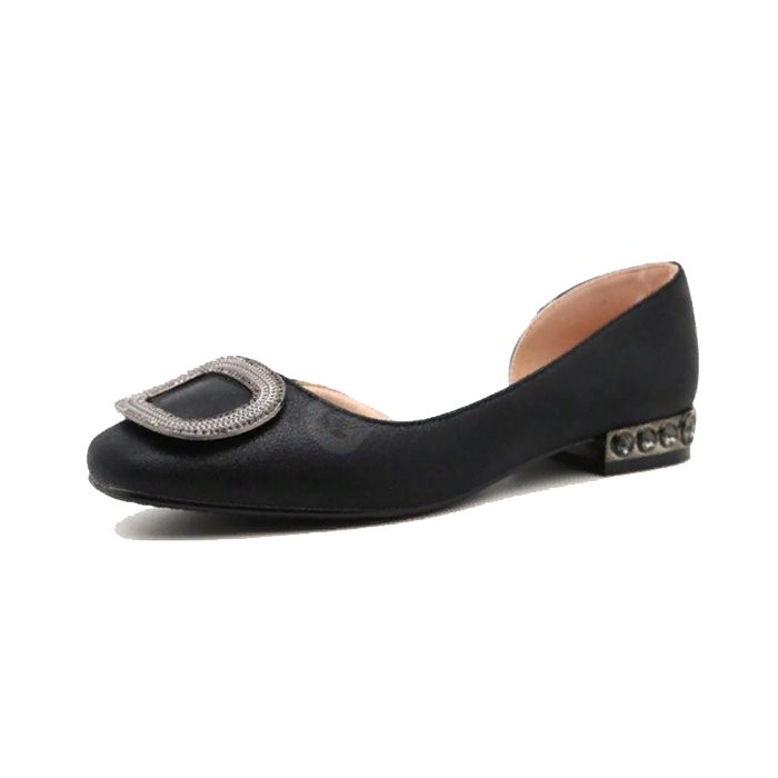 Туфли для девочки (CAMIDY) черные верх-искусственная кожа подкладка-искусственная кожа размерный ряд 36-41 арт.RC01_L272-3