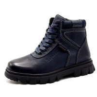 Ботинки для мальчика ( SOPRANO) черные верх-искусственная кожа подкладка -искуственный мех артикул amj-B0588