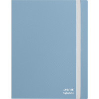 Папка на резинке А4 65мм пластик 0,35мм сумеречно синяя deVENTE sigNATURE  арт.3070501