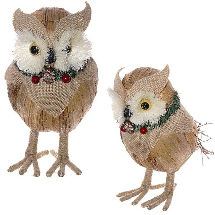 Игрушка декор. "Сова" 34см арт.256523