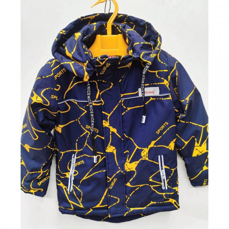 Куртка осенняя для мальчика (ZI TONG) арт.sdh-KX5219-10 цвет синий