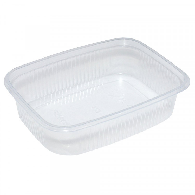 Контейнер пищевой с крышкой 125мл 108*82мм цвет прозрачный (Ст.100/1000) ДЛЯ РК