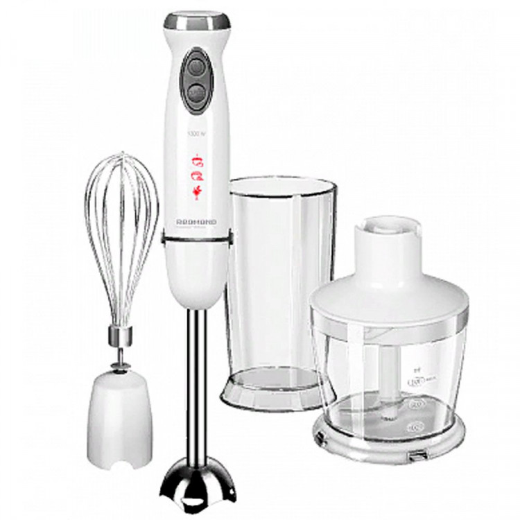 Блендер Redmond, арт RHB-2944, белый, 3 в 1, 1300Вт