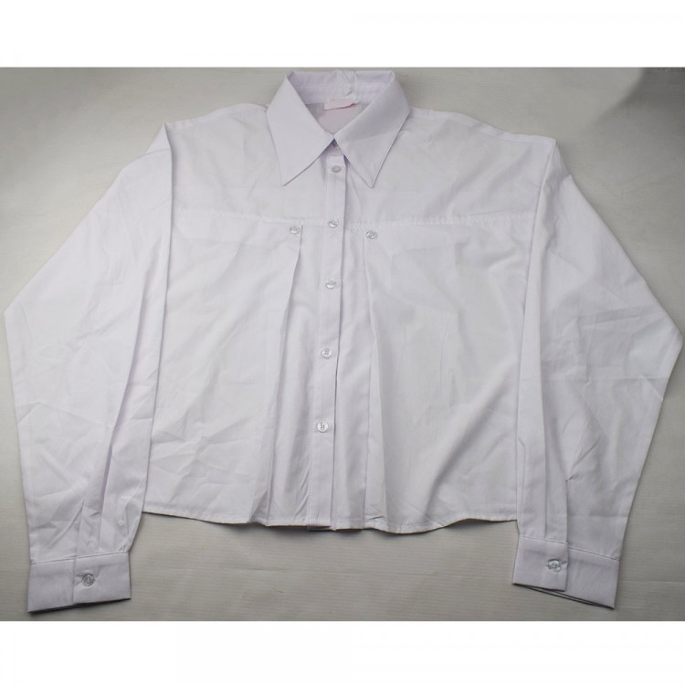 Блузка для девочки  (Colabear) длинный рукав цвет молочный арт.188273N