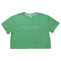 Футболка для девочки арт.CEGISA 10365 размер 38/146-44/164 цвет изумруд