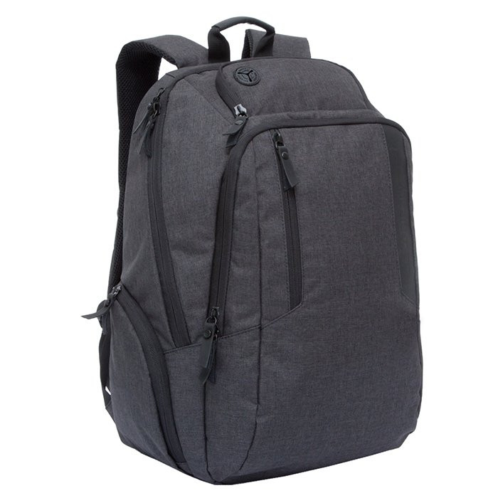 Рюкзак для мальчиков (GRIZZLY) арт.RU-700-6 черный-черный 32х47х24 см
