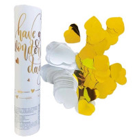 Пневмохлопушка 20см " Конфетти Сердца" арт.6077600