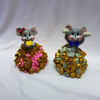 Фигурка СГ "Богатая мышка" 08см асс арт.200-473