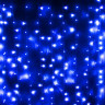 Гирлянда эл. д/дома занавес Дождь 3*2м 480LED цв.синий (с.провод) 8реж. арт.138-005