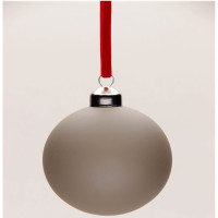 Шар пластик 06см матовый цв.коричневый 122 арт.РШ5322