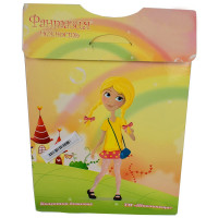 Колготки арт.КДН-20/М 88% полиамид 12% эластан цвет белый (Школьница)