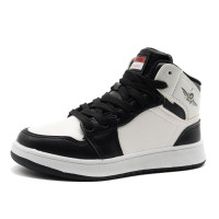 Кеды для мальчика ( SaiJun) белые верх-искусственная кожа подкладка -искуственный мех артикул czz-C6566-1