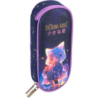 Пенал 1 отделение овальный (deVente) Chiisana Hoshi 210x80x50мм арт.7023509