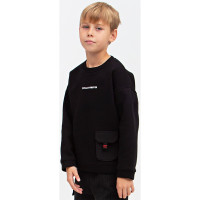 Свитшот для мальчика  DITE 3246-3 размер 30/116-34/134 цвет черный