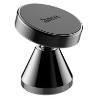 Держатель автомобильный HOCO CA46 Classic (металл,торпедо,шарнир,магнит) черный