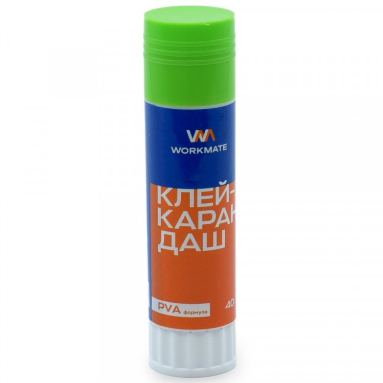 юКлей-карандаш 40г WorkMate PVА  арт.15-0651 (Ст.12)