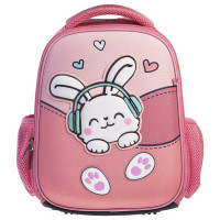 Ранец для девочек школьный (Hatber) ERGONOMIC MINI Любимый зайка 35х27х13 см арт.NRk_01007