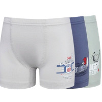 Боксеры для мальчика арт.3342 95% хлопок,  5% эластан цвет ассорти