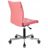 Кресло офисное детское Бюрократ б/п кожзам, розовый CH-330M