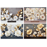 Альбом для рисования 40 листов скоба (BG) Это искусство тиснение фольгой ассорти арт.АР4ск40_тф 10941