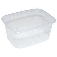 Контейнер пищевой с крышкой 250мл 108*82мм цвет прозрачный (Ст.100/1000) ДЛЯ РК
