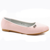 Балетки для девочки (Пчелка Доми) черные верх-искусственная кожа подкладка-искусственная кожа размерный ряд 36-41 арт. ldj-8AE-19