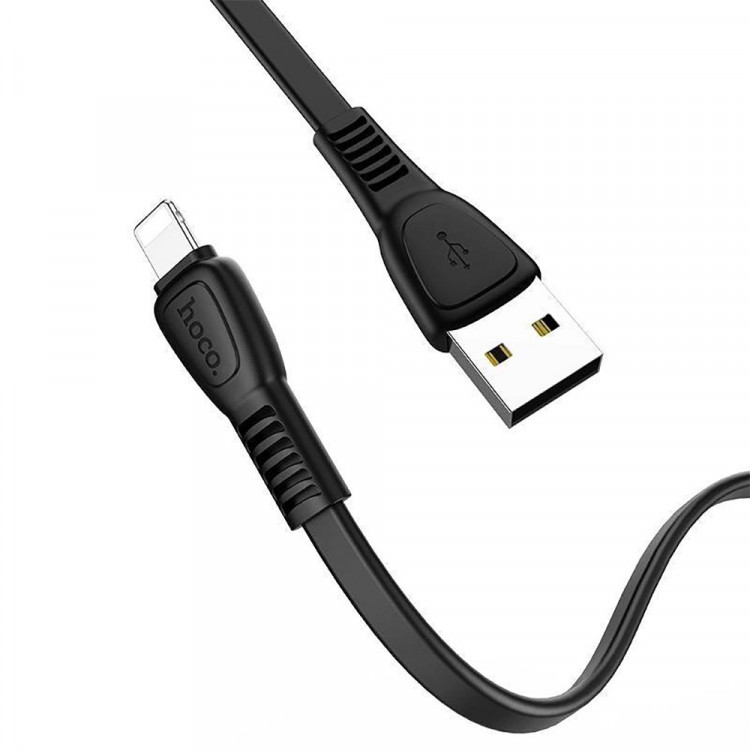 Кабель USB - Lightning HOCO X40, 2,4A, 1м, черный