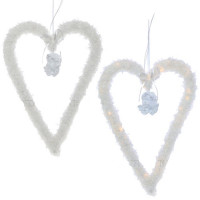 Гирлянда электрическая Планшет сердце 48см арт.236911